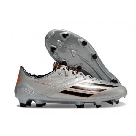 adidas F50 Elite FG Firm Ground Silver Black