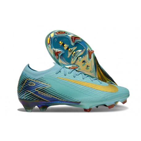 Nike Air Zoom Mercurial Vapor 16 Elite FG Blue Gold Black