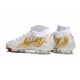 Nike Phantom Luna II Elite FG High Top White Gold