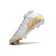 Nike Phantom Luna II Elite FG High Top White Gold
