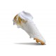 Nike Phantom Luna II Elite FG High Top White Gold