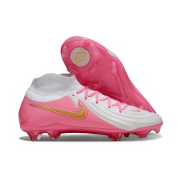 Nike Phantom Luna II Elite FG High Top Pink White
