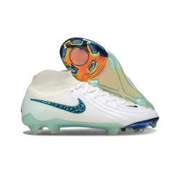 Nike Phantom Luna II Elite FG High Top White Green