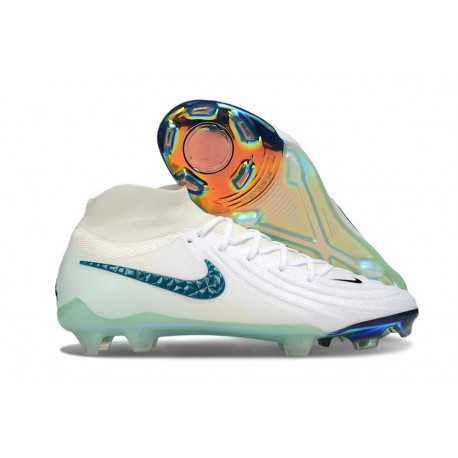 Nike Phantom Luna II Elite FG High Top White Green