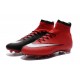 Cristiano Ronaldo Nike Mercurial Superfly 4 FG Shoes Red White Black