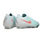 Nike Phantom Luna 2 Elite FG Low Cut Mint Atomic Red Black