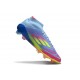 adidas F50 Elite Mid-Cut FG Celestial Victory - Blue Fusion Lucid Lemon Lucid Pink