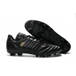 adidas Copa Mundial FG K-Leather Football Shoes Black Golden