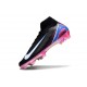 New Nike Zoom Mercurial Superfly 10 Elite FG Black Pink White Blue