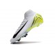 New Nike Zoom Mercurial Superfly 10 Elite FG White Black Yellow