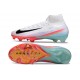 New Nike Zoom Mercurial Superfly 10 Elite FG White Black Orange