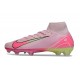 New Nike Zoom Mercurial Superfly 10 Elite FG Pink Yellow