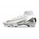 New Nike Zoom Mercurial Superfly 10 Elite FG White Silver