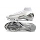 New Nike Zoom Mercurial Superfly 10 Elite FG White Silver