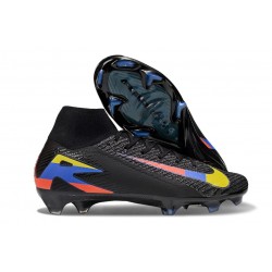 New Nike Zoom Mercurial Superfly 10 Elite FG Black Multi Color
