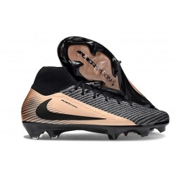 New Nike Zoom Mercurial Superfly 10 Elite FG Black Golden