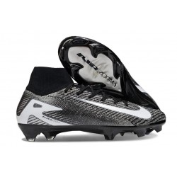 New Nike Zoom Mercurial Superfly 10 Elite FG Black White