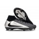 New Nike Zoom Mercurial Superfly 10 Elite FG Black Silver