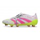 Adidas 2025 Predator Elite FT FG White Lucid Pink Lucid Lemon