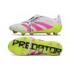 Adidas 2025 Predator Elite FT FG White Lucid Pink Lucid Lemon