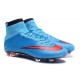 Cristiano Ronaldo Nike Mercurial Superfly 4 FG Shoes Blue Red