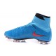 Cristiano Ronaldo Nike Mercurial Superfly 4 FG Shoes Blue Red