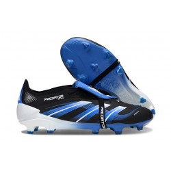 adidas Predator Elite Fold-Over Tongue FG Black Blue White