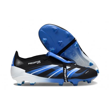 adidas Predator Elite Fold-Over Tongue FG Black Blue White
