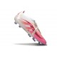 adidas Predator Elite Fold-Over Tongue FG White Pink Gold