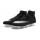 Cristiano Ronaldo Nike Mercurial Superfly 4 FG Shoes Black Silver