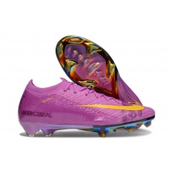 New Nike Zoom Mercurial Vapor XVI Elite FG Purple Yellow