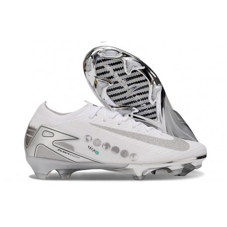 New Nike Zoom Mercurial Vapor XVI Elite FG White Silver