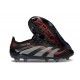 adidas Predator Elite FG Soccer Boots Black Grey Four Lucid Red