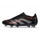 adidas Predator Elite FG Soccer Boots Black Grey Four Lucid Red