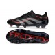 adidas Predator Elite FG Soccer Boots Black Grey Four Lucid Red