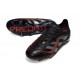 adidas Predator Elite FG Soccer Boots Black Grey Four Lucid Red