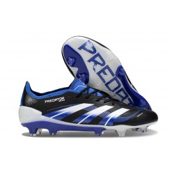 adidas Predator Elite FG Soccer Boots Black White Blue