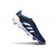 adidas Predator Elite FG Soccer Boots Black White Blue