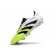 adidas Predator Elite FG Soccer Boots White Black Lucid Lemon
