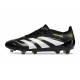 adidas Predator Elite FG Soccer Boots Black White Lucid Lemon