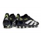 adidas Predator Elite FG Soccer Boots Black White Lucid Lemon