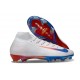 Nike Air Zoom Mercurial Superfly X Elite FG White Blue Red