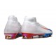 Nike Air Zoom Mercurial Superfly X Elite FG White Blue Red