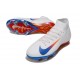 Nike Air Zoom Mercurial Superfly X Elite FG White Blue Red