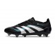 adidas Predator Elite FG Soccer Boots Black White Blue