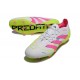 adidas Predator Elite FG Soccer Boots White Lucid Pink Lucid Lemon