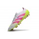 adidas Predator Elite FG Soccer Boots White Lucid Pink Lucid Lemon