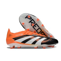 adidas Predator Elite FG Soccer Boots Black White Orange