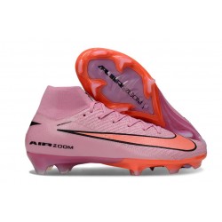 Nike Air Zoom Mercurial Superfly X Elite FG Pink Orange
