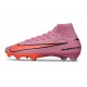 Nike Air Zoom Mercurial Superfly X Elite FG Pink Orange